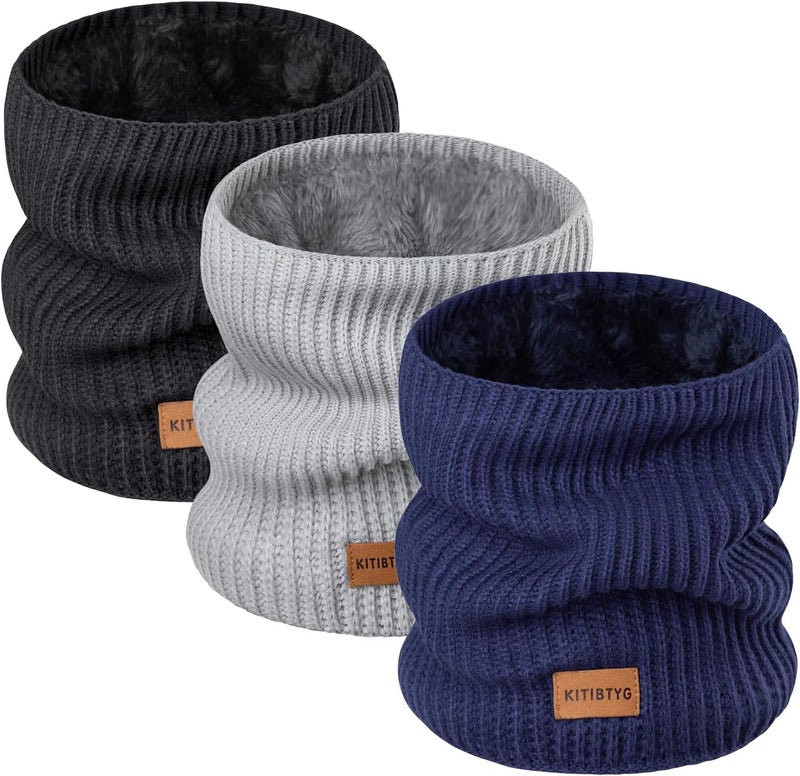 KITIBTYG Winter Neck Gaiters & Ski Mask,Winter Fleece Neck Warmer Face for Men &Women Windproof Gift - Image 1